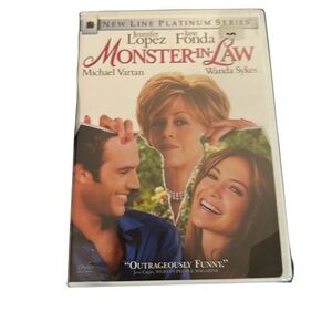 ♥️NEW! DVD Monster In Law Jennifer Lopez  Jane Fonda NWT Rom Com Comedy Movie